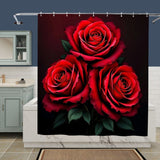 Rose Shower Curtain Home Decor