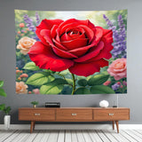 Rose Tapestry Home Decor