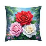 Rose Throw Pillow