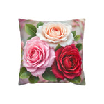 Rose Throw Pillow Covers