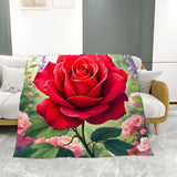 Rosebud Blanket Home Decor