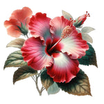 Hibiscus Flower Wall Decal