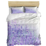 Lavender Flower Duvet Cover