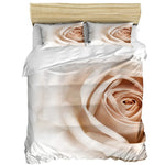 White Rose Duvet Cover