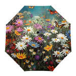 Floral Print Umbrella