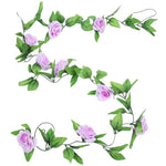 Purple Rose Garland