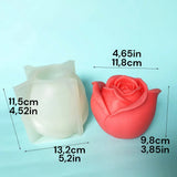 Large 3D Rose Silicone Mold