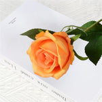 Orange Silk Roses