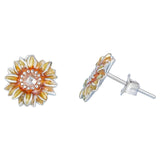 Sun Flower Earrings