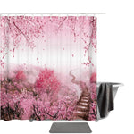 Japanese Cherry Blossom Shower Curtain