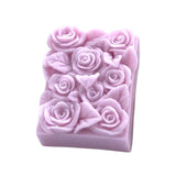 Rose Silicone Soap Mold