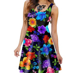 Multicolor Flower Dress