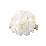 White Peony Hair Clip