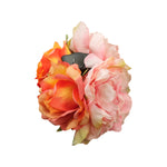 Silk Peony Hair Clip