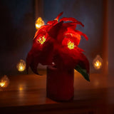 Poinsettia Lamp