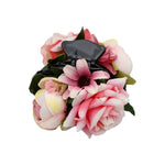 Pink Flower Hair Clip