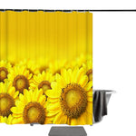 Yellow Flower Shower Curtain