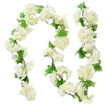 White Cherry Blossom Garland