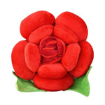 Rose Shaped Throw Pillow