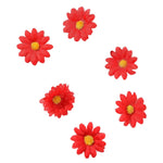 Red Daisy Hair Clip