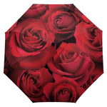 Red Flower Umbrella