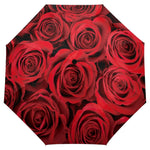 Red Floral Umbrella