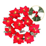 Poinsettia Fairy Lights