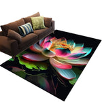 Lotus Flower Area Rug