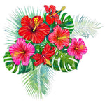 Tropical Flower Sticker