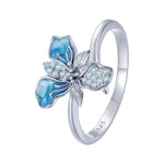 Iris Flower Ring