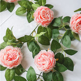 Pink Peony Garland Bud