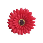 Red Daisy Hair Clip