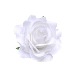 White Rose Hair Clip