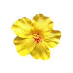 Yellow Hibiscus Hair Clip