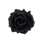 Black Rose Hair Clip