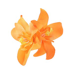 Orange Lily Hair Clip