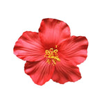 Red Hibiscus Hair Clip