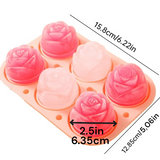 rose silicone ice mold