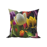 Flower Print Pillow Cover