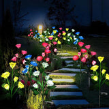 Flower Yard Lights