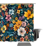 Tropical Flower Shower Curtain