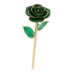 24k Gold Plated Rose Stem