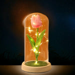 Pink Tulip Lamp