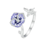 Pansy Flower Ring