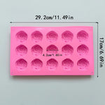 Rose Chocolate Mold (Silicone)