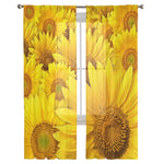 Yellow Flower Curtains