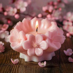 Cherry Blossom Candle Mold