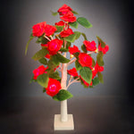 led rose tree lamp