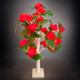 led rose tree lamp