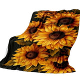 Sunflower Throw Blanket